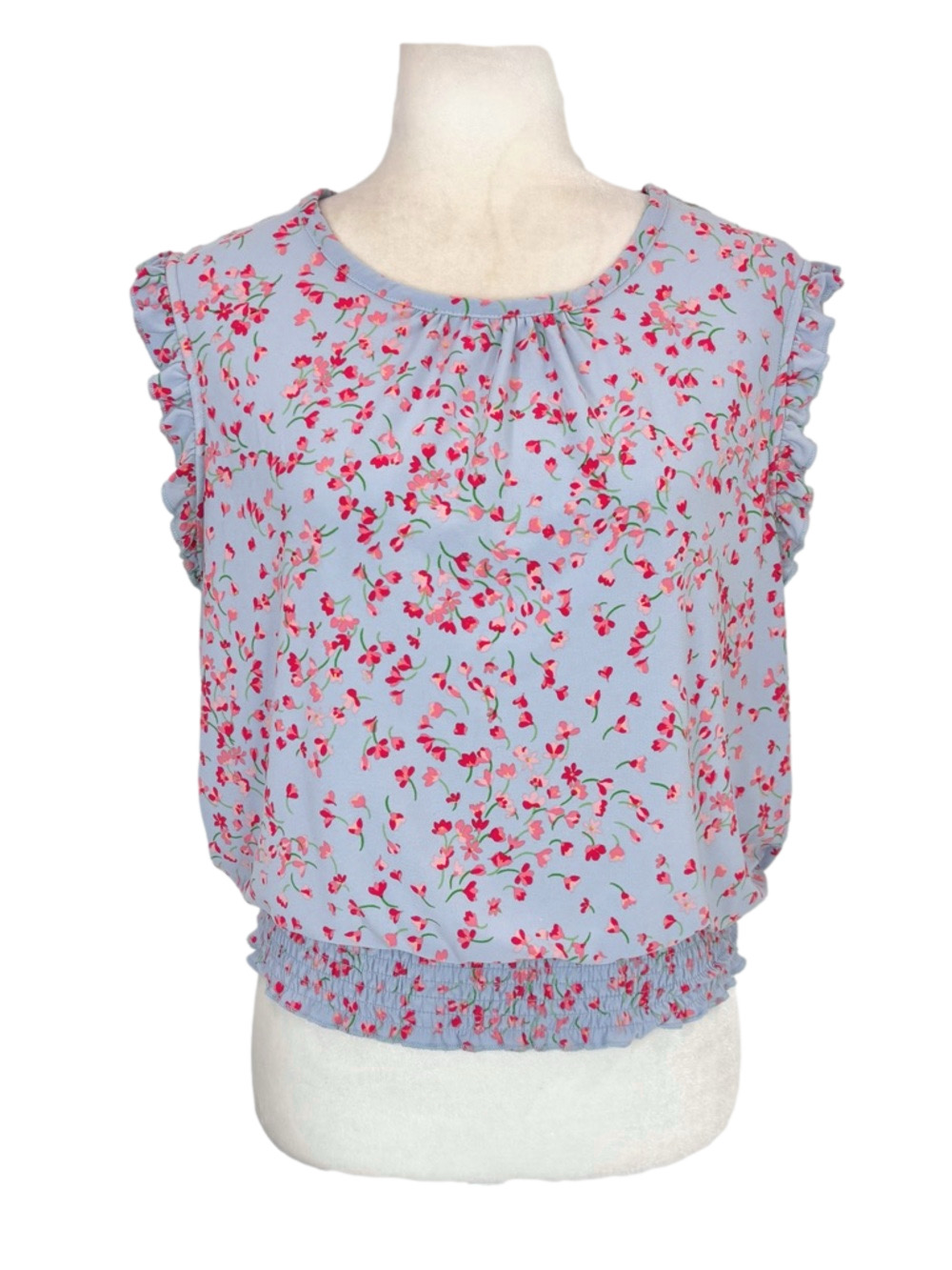 Tommy Hilfiger blue floral top